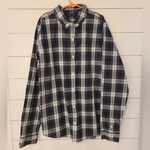 Janie and Jack plaid button down